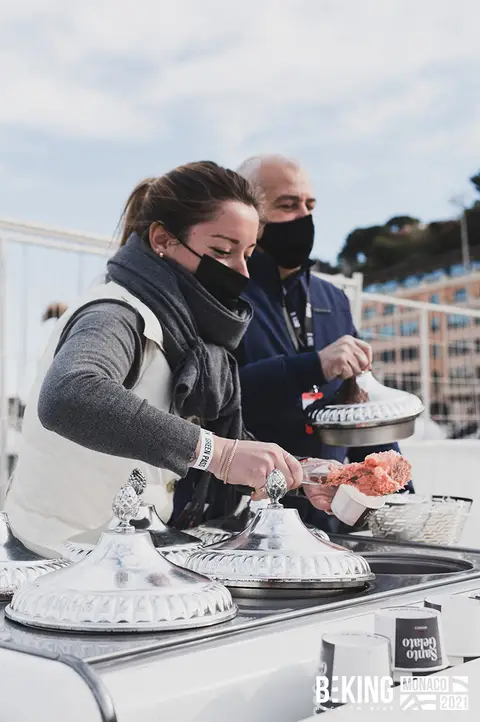 Gli stand degli sponsor, BEKING Monaco 2021