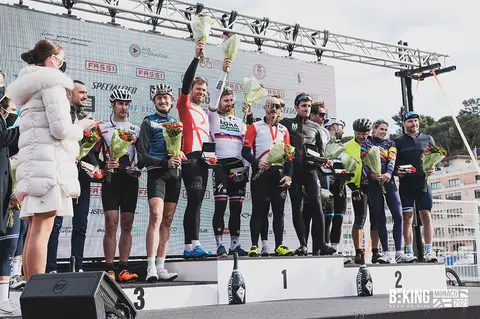 Il podio e la premiazione, BEKING Monaco 2021