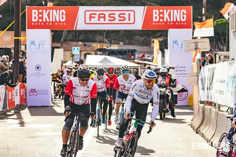 La partenza del criterium, BEKING Monaco 2021