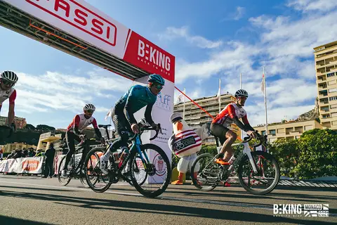 La partenza del criterium, BEKING Monaco 2021