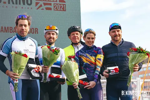 Il podio e la premiazione, BEKING Monaco 2021