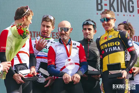 Il podio e la premiazione, BEKING Monaco 2021