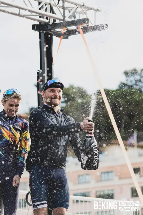 Il podio e la premiazione, BEKING Monaco 2021