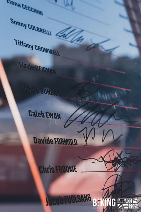 L'incontro con i tifosi e gli autografi, BEKING Monaco 2021
