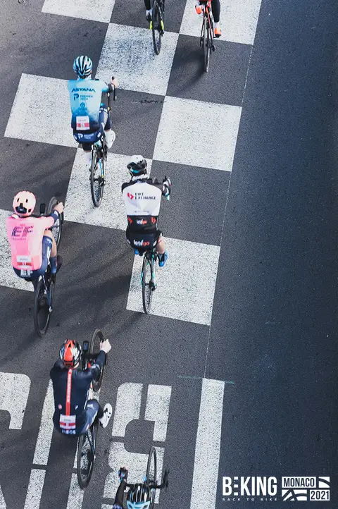 Il gruppo in gara, BEKING Monaco 2021