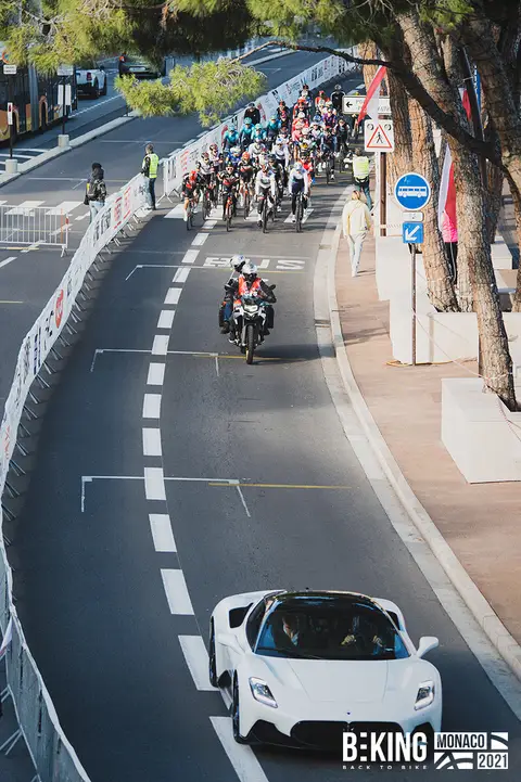 Il gruppo in gara, BEKING Monaco 2021