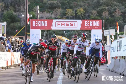 La partenza del criterium, BEKING Monaco 2021
