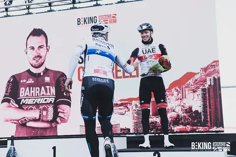 Il podio e la premiazione, BEKING Monaco 2021