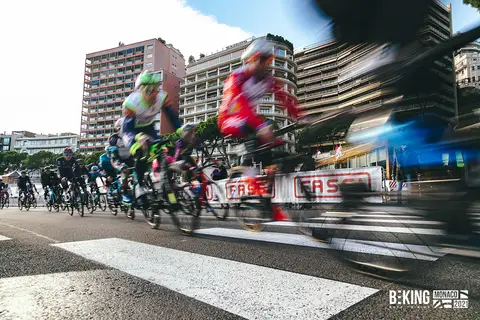 Il gruppo in gara, BEKING Monaco 2021