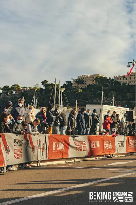 Il pubblico lungo il percorso, BEKING Monaco 2021