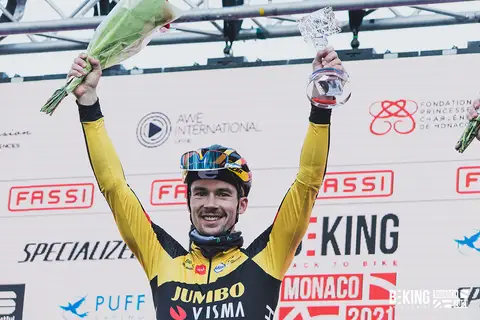 Il podio e la premiazione, BEKING Monaco 2021