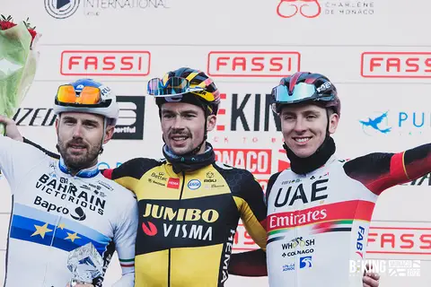 Il podio e la premiazione, BEKING Monaco 2021