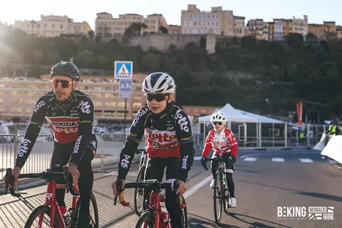 Il gruppo in gara, BEKING Monaco 2021