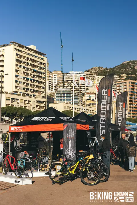 Gli stand degli sponsor, BEKING Monaco 2021