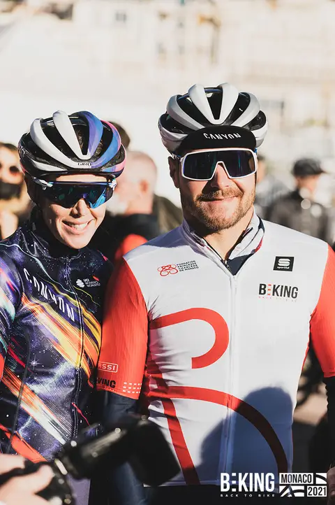 Il gruppo in gara, BEKING Monaco 2021