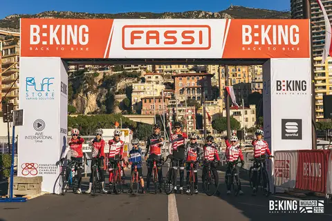 La partenza del criterium, BEKING Monaco 2021