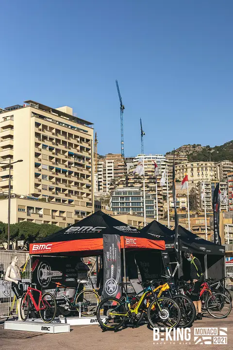 Gli stand degli sponsor, BEKING Monaco 2021