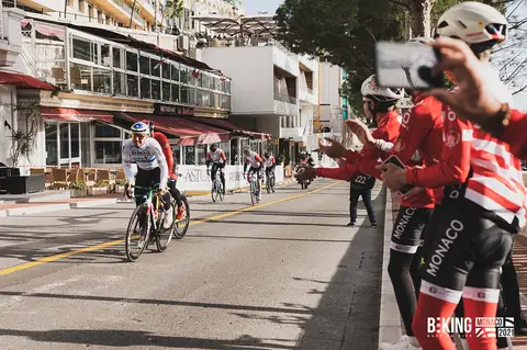 Il gruppo in gara, BEKING Monaco 2021