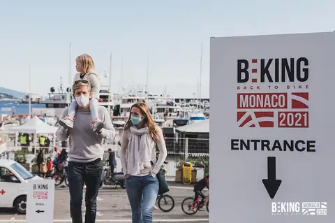 Il pubblico lungo il percorso, BEKING Monaco 2021