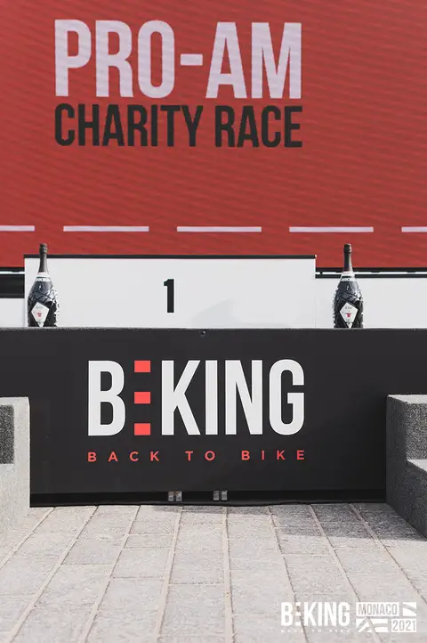Il podio e la premiazione, BEKING Monaco 2021