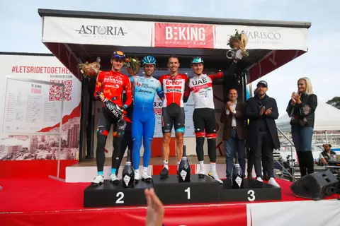 Il podio e la premiazione, BEKING Monaco 2022