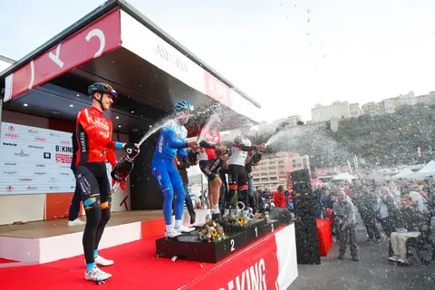 Il podio e la premiazione, BEKING Monaco 2022