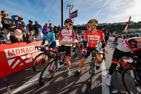 La partenza del criterium, BEKING Monaco 2022