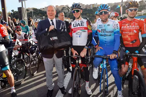 La partenza del criterium, BEKING Monaco 2022