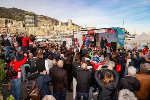 Il podio e la premiazione, BEKING Monaco 2022