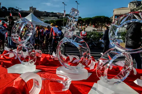Il podio e la premiazione, BEKING Monaco 2022