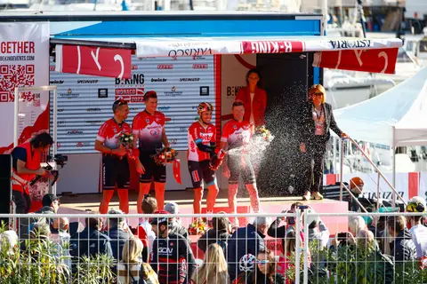 Il podio e la premiazione, BEKING Monaco 2022