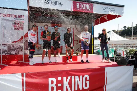 Il podio e la premiazione, BEKING Monaco 2022