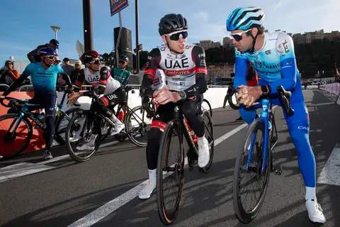 La partenza del criterium, BEKING Monaco 2022