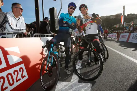 La partenza del criterium, BEKING Monaco 2022