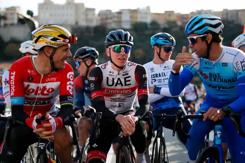 La partenza del criterium, BEKING Monaco 2022