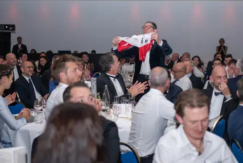 L'asta durante la cena di gala, BEKING Monaco 2022