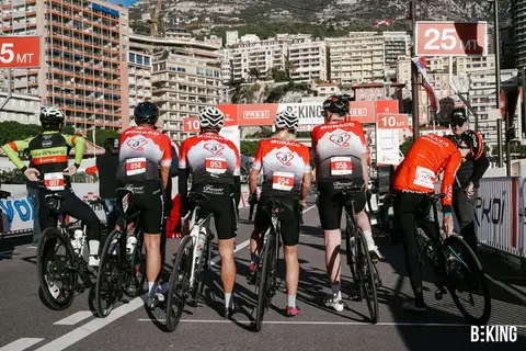 La partenza del criterium, BEKING Monaco 2023