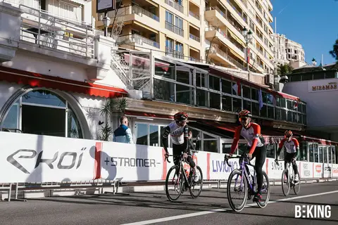 Il gruppo in gara, BEKING Monaco 2023