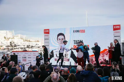 Il podio e la premiazione, BEKING Monaco 2023