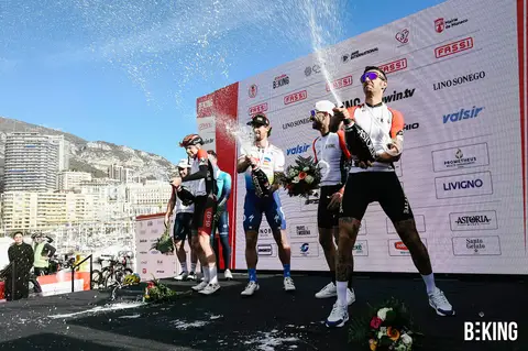 Il podio e la premiazione, BEKING Monaco 2023