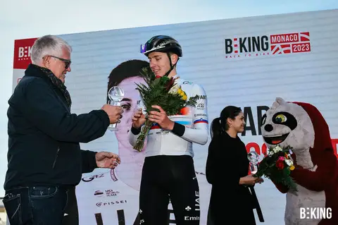 Il podio e la premiazione, BEKING Monaco 2023