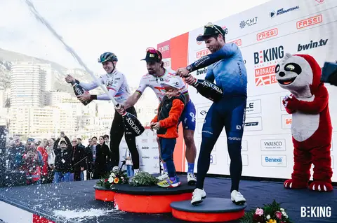 Il podio e la premiazione, BEKING Monaco 2023