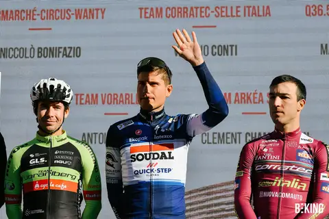 Il podio e la premiazione, BEKING Monaco 2023