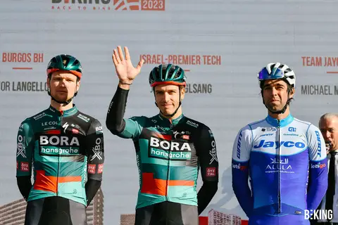 Il podio e la premiazione, BEKING Monaco 2023