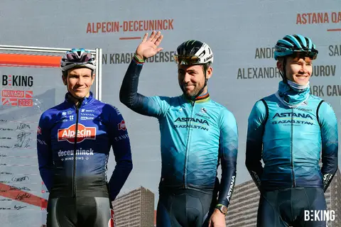 Il podio e la premiazione, BEKING Monaco 2023