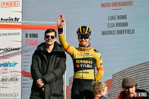 Il podio e la premiazione, BEKING Monaco 2023