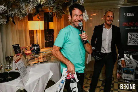 L'asta durante la serata Rider's Party, BEKING Monaco 2023