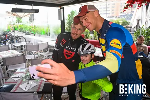 L'incontro con i tifosi e gli autografi, BEKING Monaco 2024