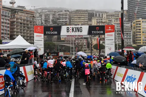 La partenza del criterium, BEKING Monaco 2024