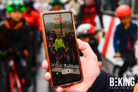 La partenza del criterium, BEKING Monaco 2024